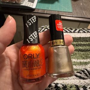 Orly Breathable Orange Nail Polish